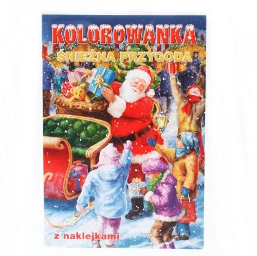 LIBRO PINTURA A5 PM NAVIDAD CON ADHESIVOS 41551 TARJETAS POL-MAK